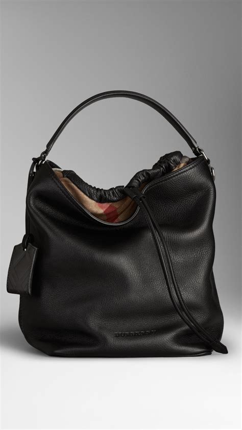 burberry hobo bag black|burberry shoulder bag outlet.